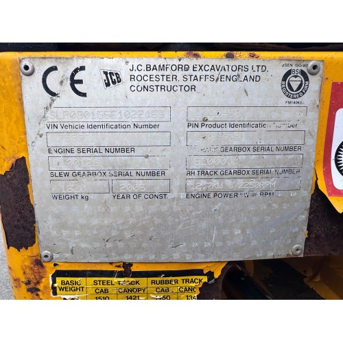 2005 JCB 8015