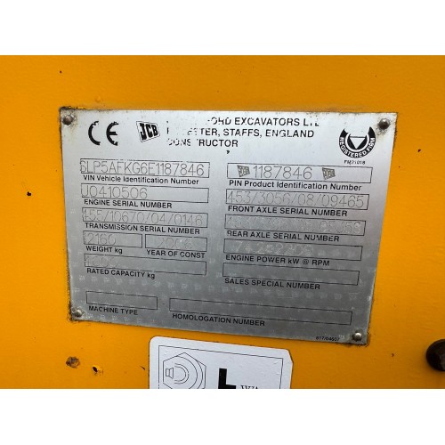 2006 JCB 540-170 LOADALL