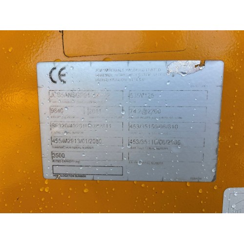 2011 JCB 535V125 LOADALL