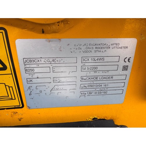 2016 JCB 3CX COMPACT