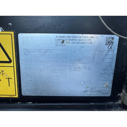 2017 JCB 535V125 LOADALL