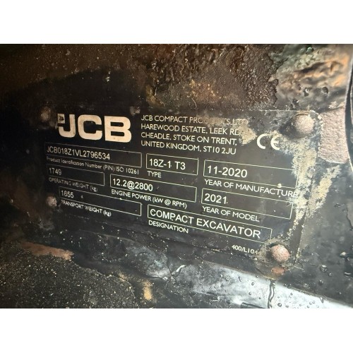2020 JCB 18Z-1