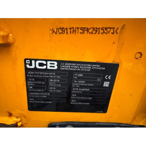 2019 JCB 1T-2 HT