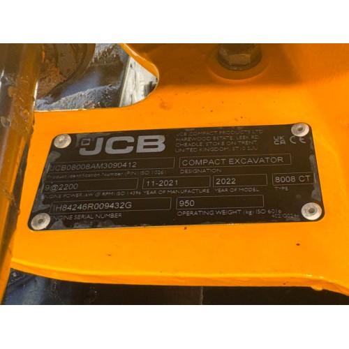 2021 JCB 8008