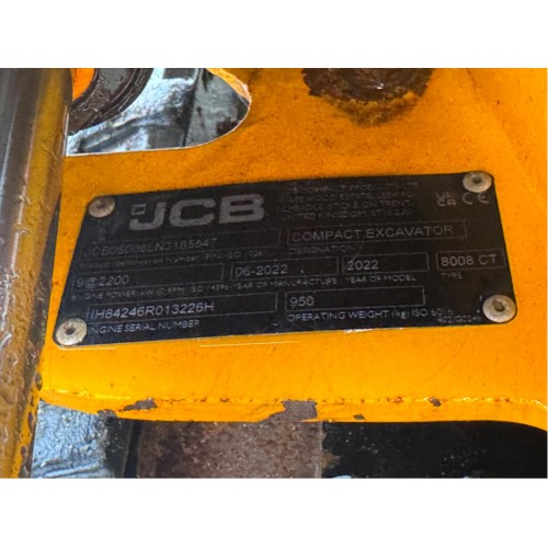 2022 JCB 8008
