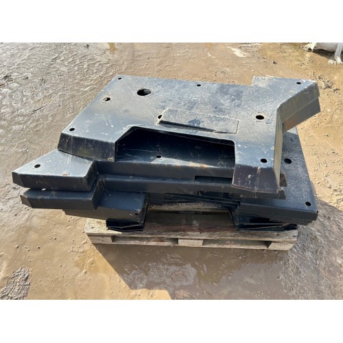ASSORTMENT OF JCB LOADALL BELLY PLATES/GUARDS