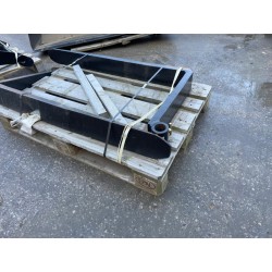 JCB FORK (PAIR) 125W x 40T x 1200L *545/82126* TO FIT JCB SELECTED TELEHANDLER & TRACKED EXCAVATOR RANGES